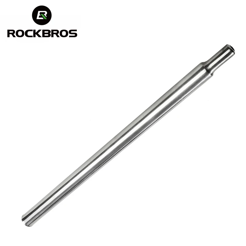 

ROCKBROS Bike Bicycle Cycling Titanium Seat Posts Shock Absorption Firm Brompton Long MTB Road Bike Seatposts 535/600 * 31.8mm