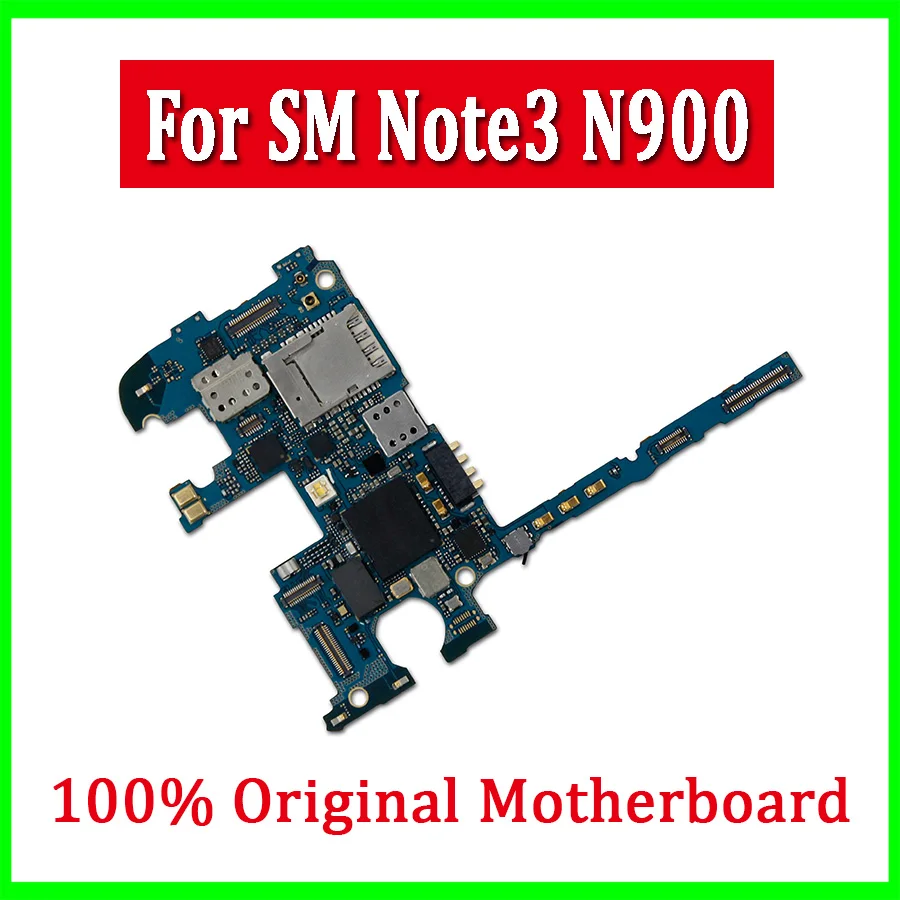 

For Samsung Galaxy Note 3 N900 N9005 Motherboard EU Version For Samsung Galaxy Note 3 N900 N9005 Original Unlock Mainboard