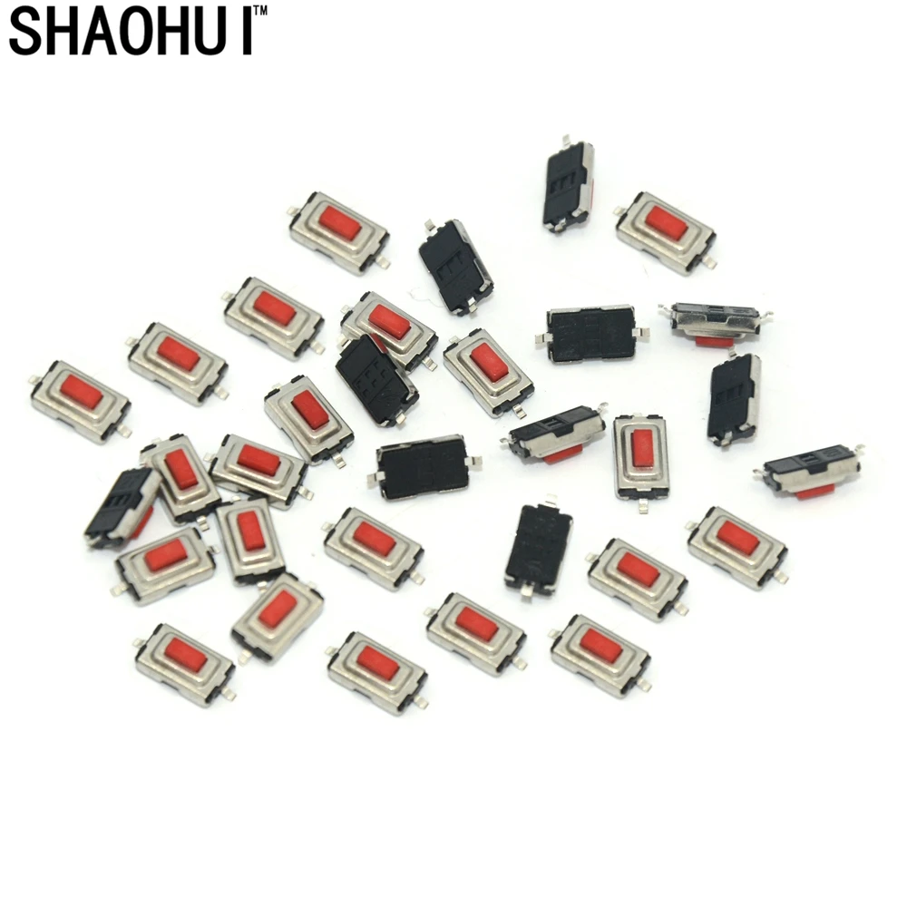 Высокое качество original1000pcs/лот 3*6*2 5 мм H SMD Красный кнопочный переключатель такт