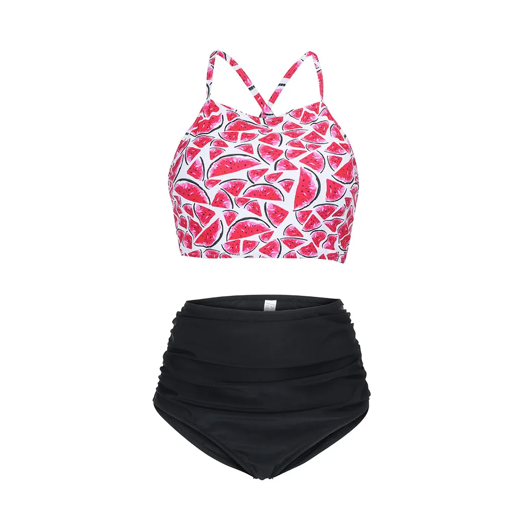 

Bikini 2019 Sexy Women's Watermelon Sexy Two-piece Swimsuit Swimsuit Beachwear Bikini Swimwear Female Brazilian Bikini Mujer