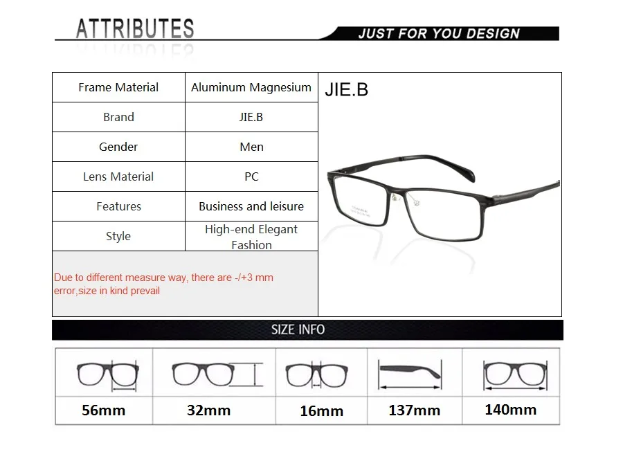 Мужские очки из алюминиевого магниевого сплава, металлическая оправа для очков, ультра-светильник, очки для близорукости, оправа для оптических очков, оправа для очков
