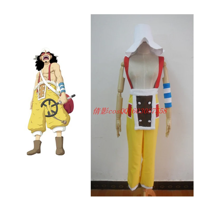

2016 Anime One Piece Usopp Cosplay Costumes Two years later