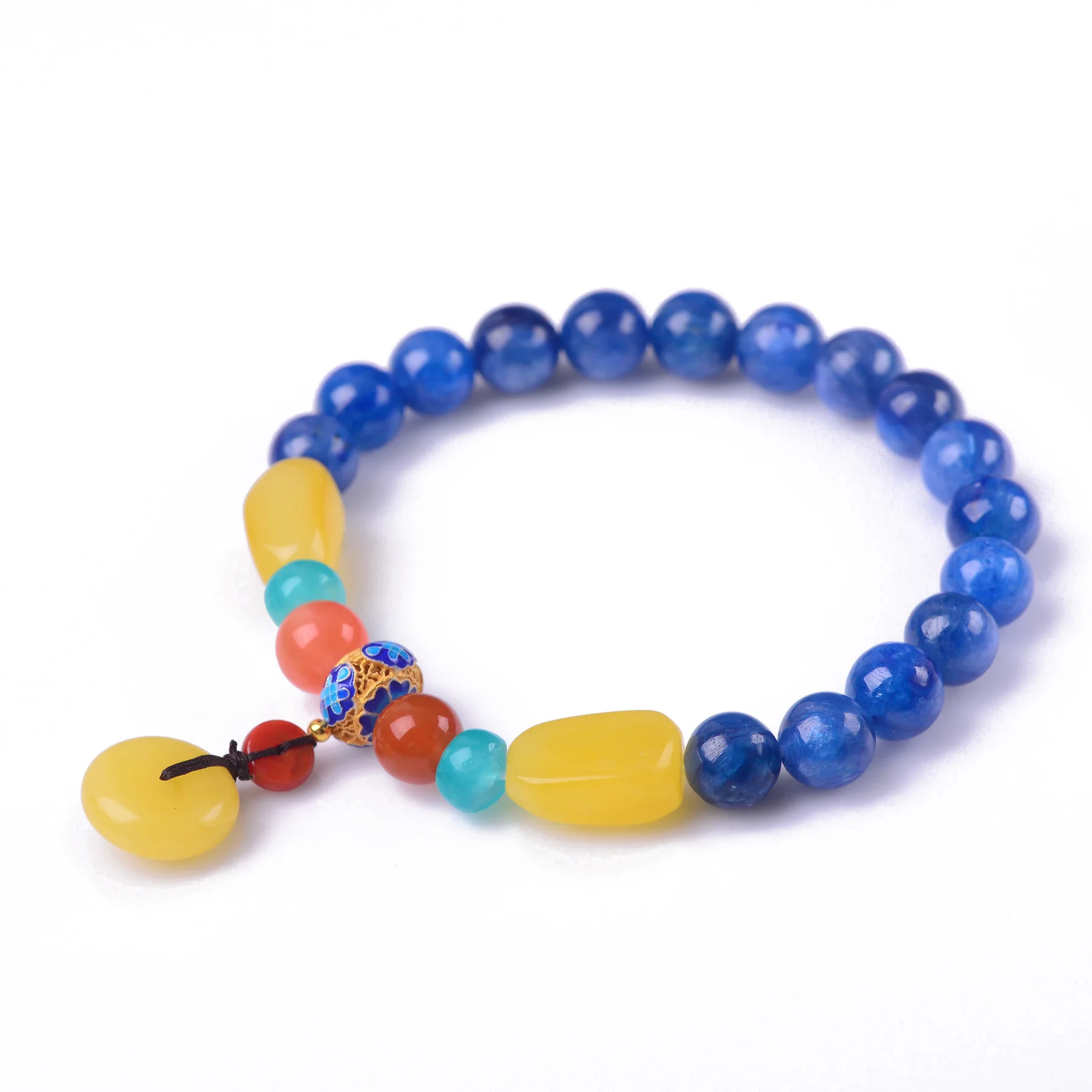 

Handmade Authentic Kyanite Beads Bracelets 8mm
