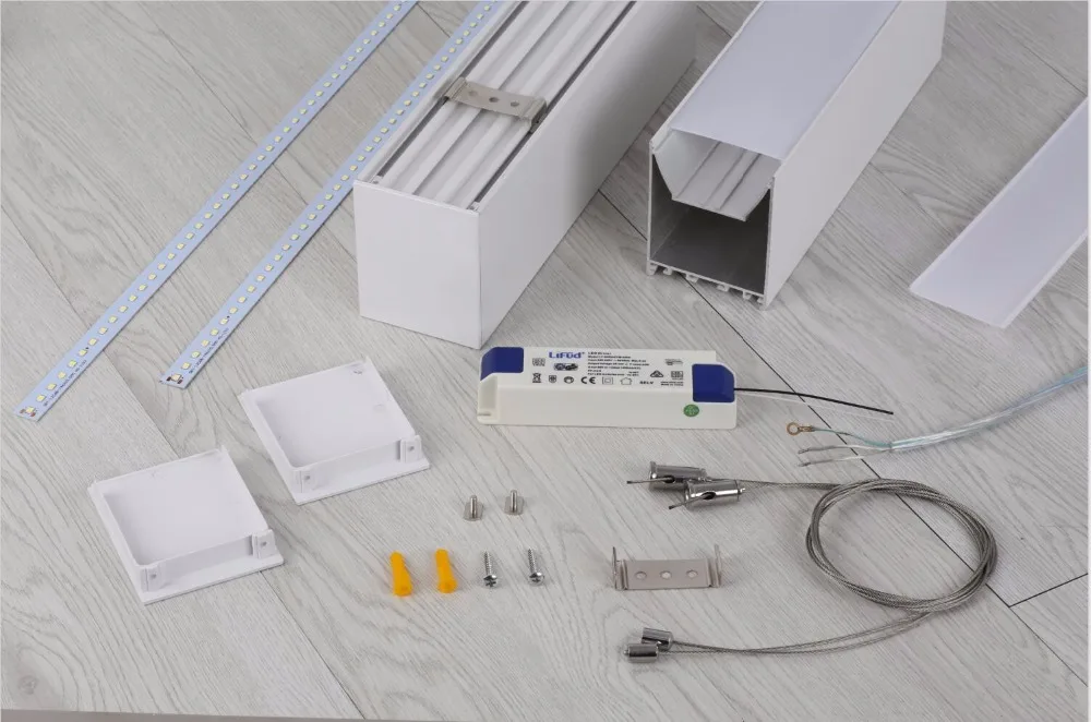 Линейный светодиодный светильник s line 2 фута 60 см 20 Вт|led linear light|linear lightinglinear led fixture |