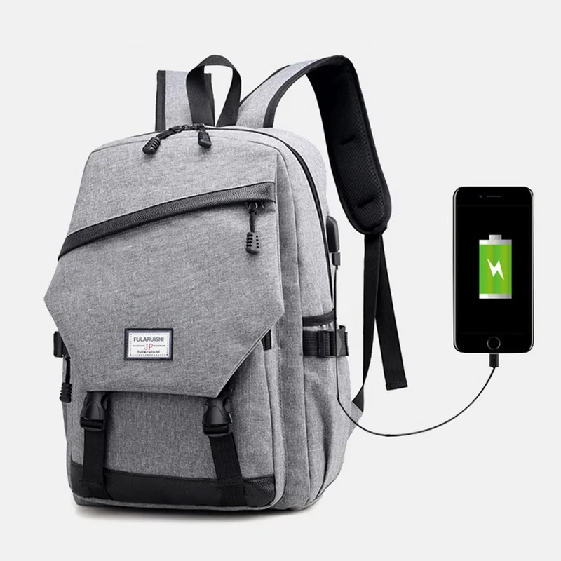 

NIBESSER Laptop Backpack Men Women Business Anti Theft Backbag Waterproof Travel Backpack with USB Backpack Bookbags 30*15*45CM