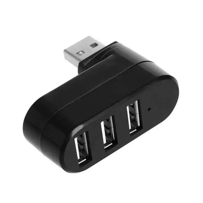 

3 Ports High Speed Mini USB 2.0 Hub 4 Ports Infinite Compatible Splitter 3 Ports USB Adaptor 180 Rotated Drop Shipping #0824 new