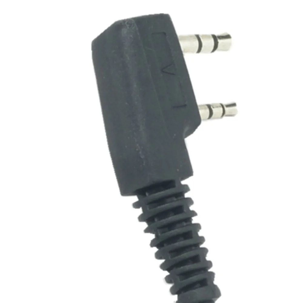 OPPXUN черный 2 Pin Mini PTT Динамик микрофон для Kenwood PUXING WOUXUN TYT HYT baofeng UV5R 888S радио J1258