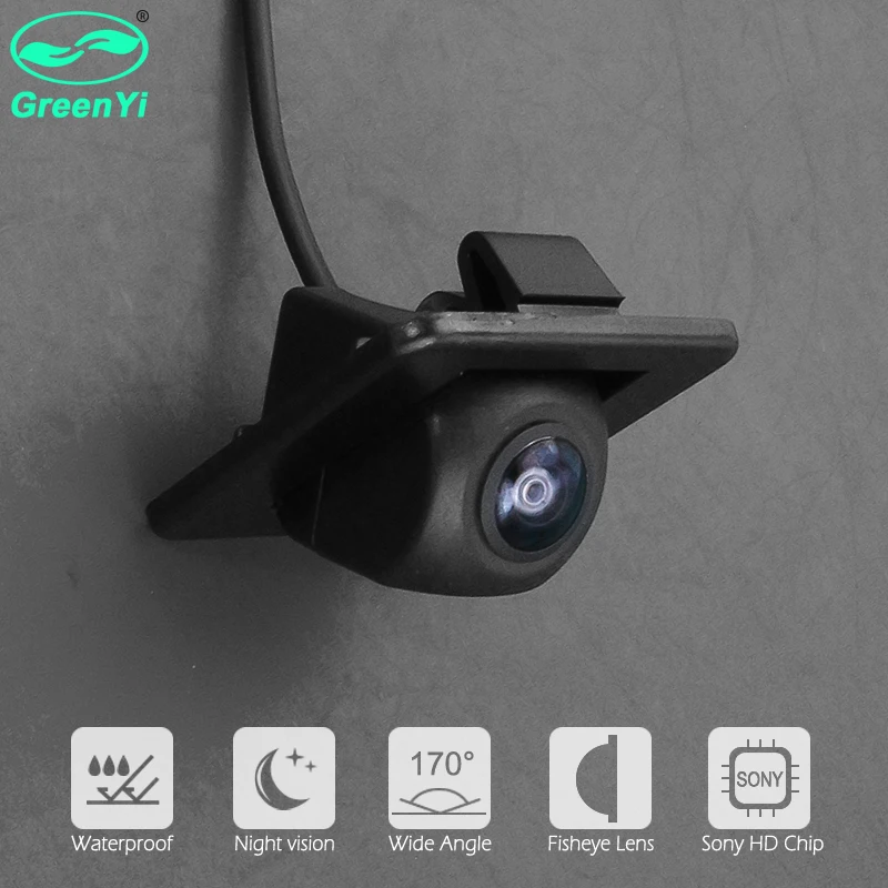 

GreenYi HD 170 Degree 1080P Fisheye Sony/MCCD Lens Starlight Night Vision Car Reverse Rear View Camera For Kia K3