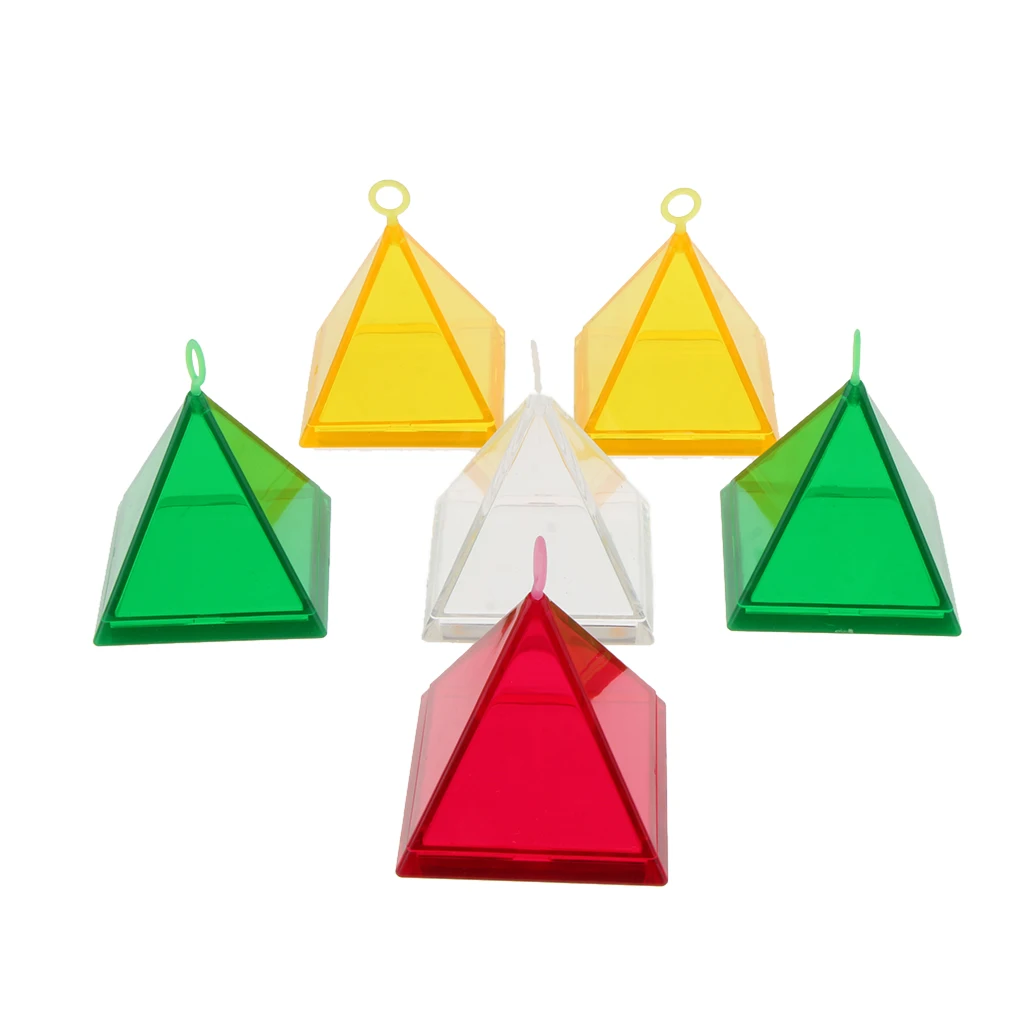 6 pcs Pyramid Shape Balloon Weights Set up Props Gift Box Wedding Decor Kits Ballons Accessories Christmas festivals parties 6 pcs Pyramid Shape Balloon Weights Set up Props Gift Box Wedding Decor Kits Ballons Accessories Christmas festivals parties