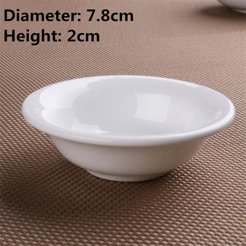 NICEXMAS 6pcs Ceramic Soy Dipping Dish Matte Porcelain Sauce Sushi Plate Japanese Dressing Holder Mini Side Seasoning Bowl for Home Restaurant