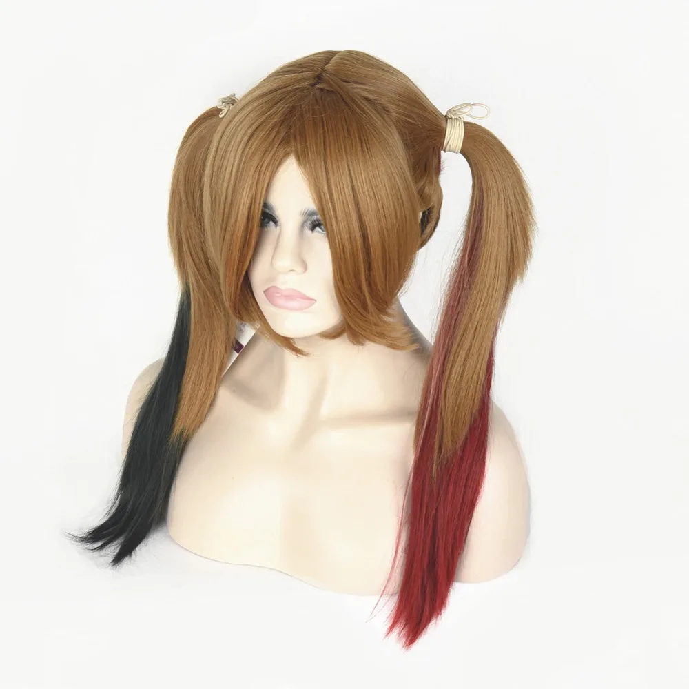 StrongBeauty парик для Хэллоуина, женский парик для косплея, 2 зажима, длинные прямые волосы, синтетические волосы