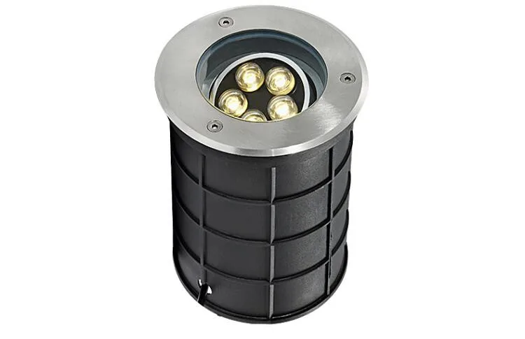 Pode Ser Escurecido Buriend Inground Holofotes 110 v 220 Dc12v Caminho Estrada Jardim Quintal Paisagem Luz Subterrânea 5x2 w 10 Led 3 Pode Ser Escurecido Buriend Inground Holofotes 110