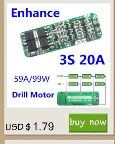 4S 20A/5S 20A BMS плата/литиевая батарея Защитная плата