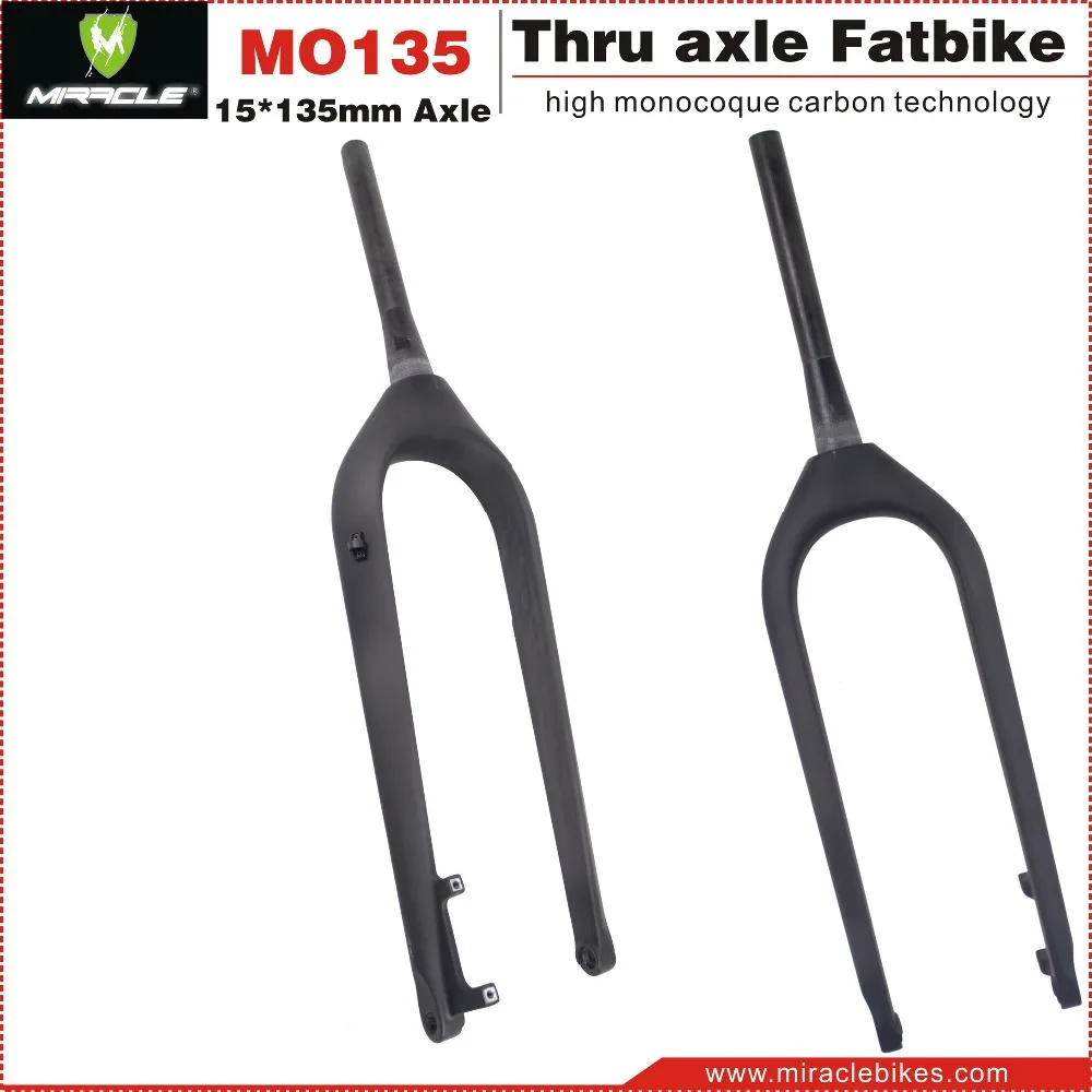 carbon fat bike fork 135mm