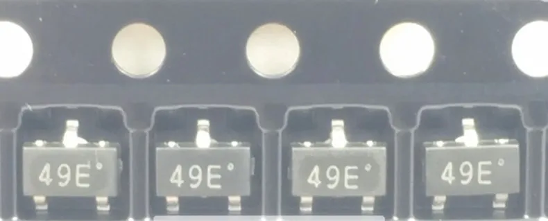 20 шт. 50 новый оригинальный SMD 49E SOT23 3503 Датчик Холла SS49E линейный AH49E