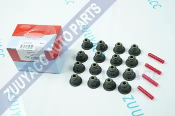 

16 Pieces Valve Seal Kit Valve Stem Seal for BMW E90 X1 N46 N43 Engine 11340039494, 11340029751, 19034886 (Germany Made)