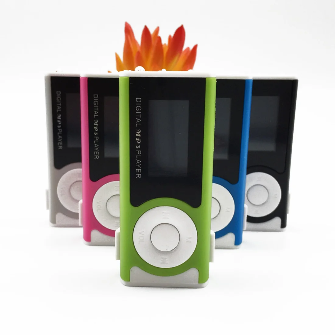 New Creative Portable Mp3 Player Mini USB Clip LCD Screen MP3 Media