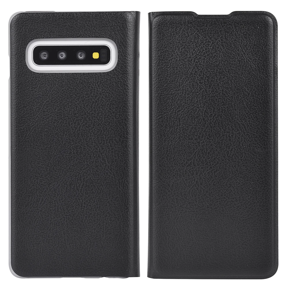 Кожаный чехол портмоне с откидной крышкой для Samsung Galaxy S10 5G плюс S10e S9 M20 M10 J4 J6 2018 A6 A7