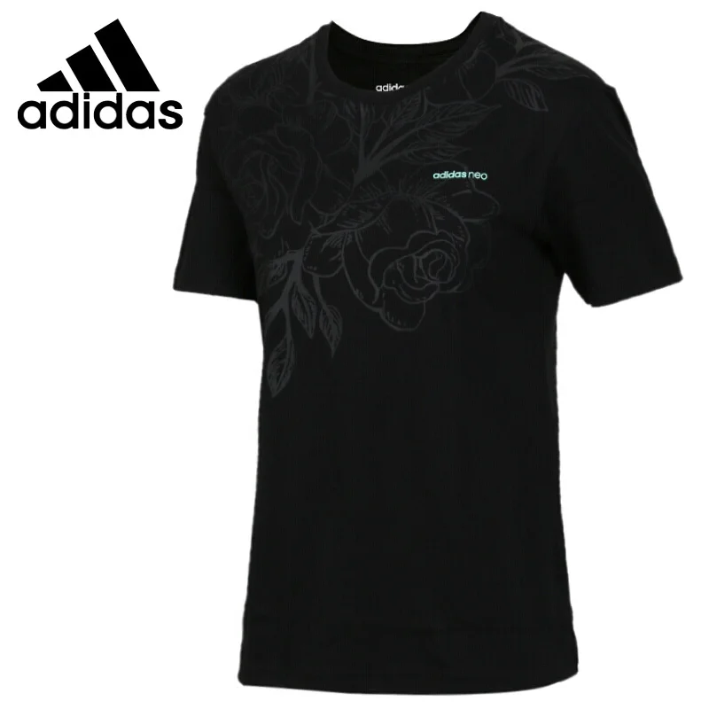 Новинка 2018 оригинальные женские футболки Adidas NEO Label W CS RO FRAMG T спортивная одежда с