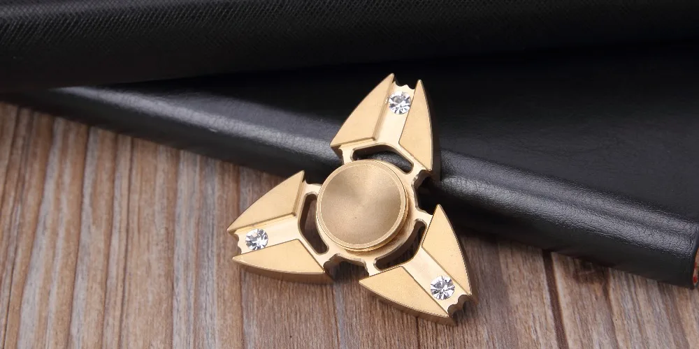 Dodoelephant Спиннеры ручной Spinner палец Spinner Спиннерс спина из металла w/Bling Diamond анти-стресс игрушка l3-5 l4-4