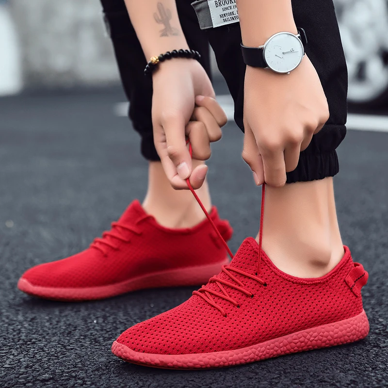 

Running Shoes For Men Breathable Mesh Sneakers Men Comfortable Light Weight Adult Athletics Sports Shoes Male Trainers Shoes