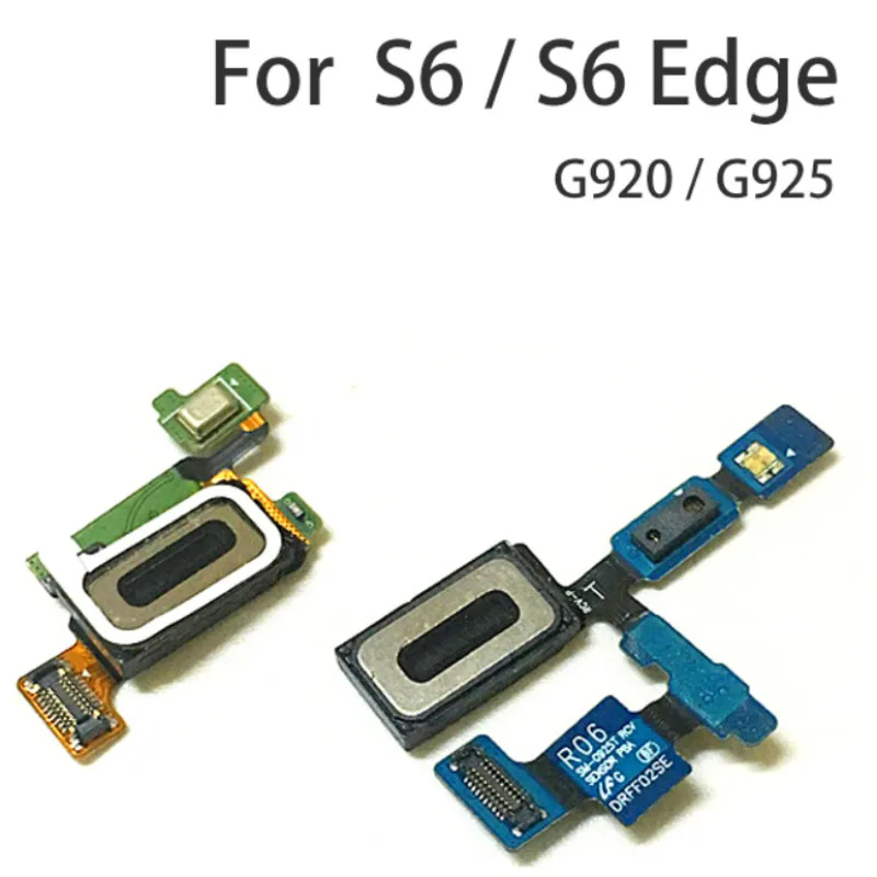 Динамик с датчиком приближения и гибким кабелем для Samsung Galaxy S6 Edge G925F|Шлейфы