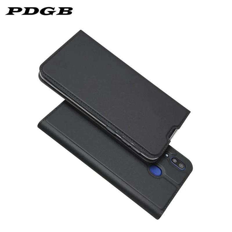 

PDGB Flip Leather Case for Samsung Galaxy M10 M20 A10 A20 A30 A40 A50 A70 A6s A8s A9 2018 J2 J250 Luxury Book Wallet Phone Cover