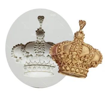 

Crown Chocolate Cake Baking Molds,Moule Silicone,Cake Decorating Tools Pastry Tools Kitchen Accessories SQ16195