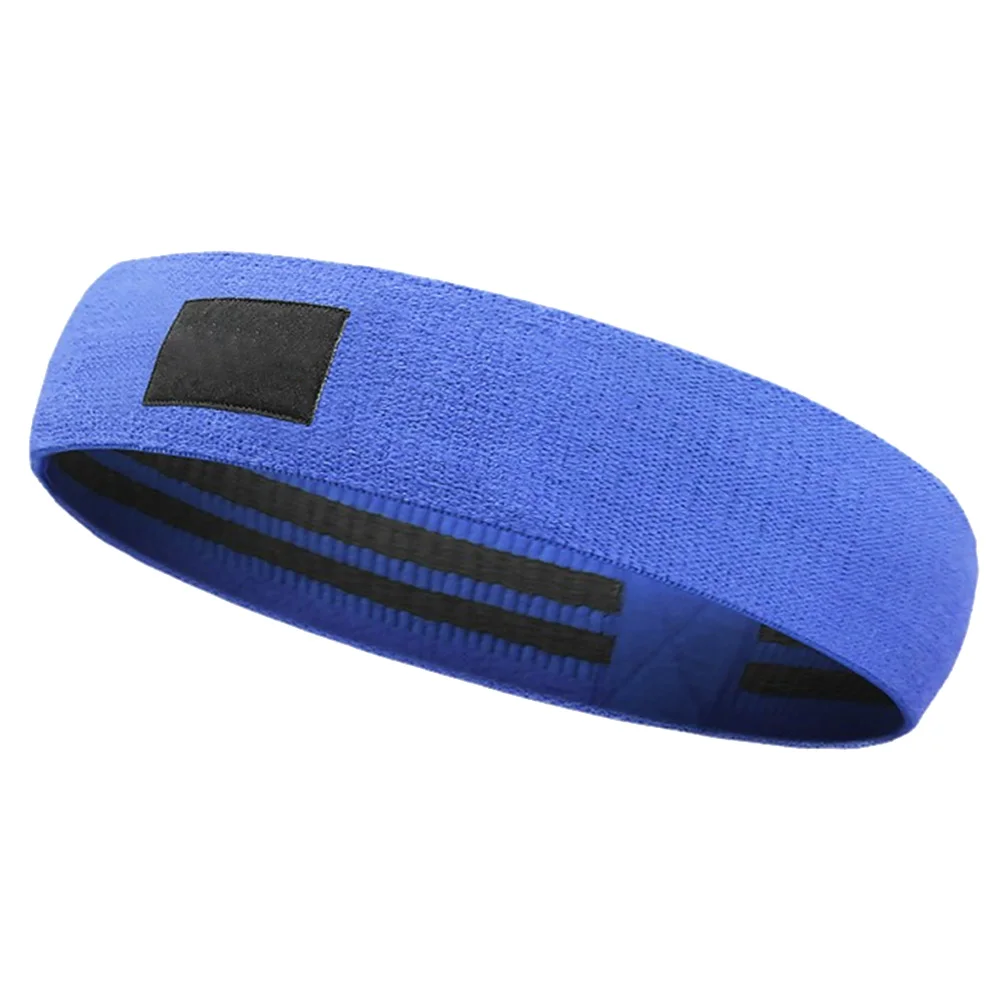 Body Building Pilates Yoga Resistance Bands Elastic Hip Circle Fitness Squat Resistance Bands Circle Yoga Stretch Belt - Цвет: 64cm Blue