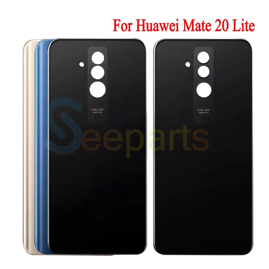 Чехол для huawei mate 20 Lite, Задняя стеклянная панель, чехол для задней двери, чехол для huawei mate 20 Pro, Сменный Чехол для батареи mate 20