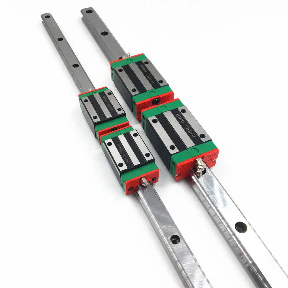 

HIWIN 20mm Linear Rail Guide HGR20 2Pcs L1524mm Linear Rail Guide