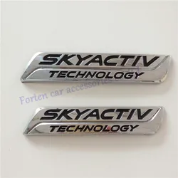 

Car ABS Chrome SKYACTIV TECHNOLOGY Emblem Rear Sticker Nameplate Badge Decal Symbol