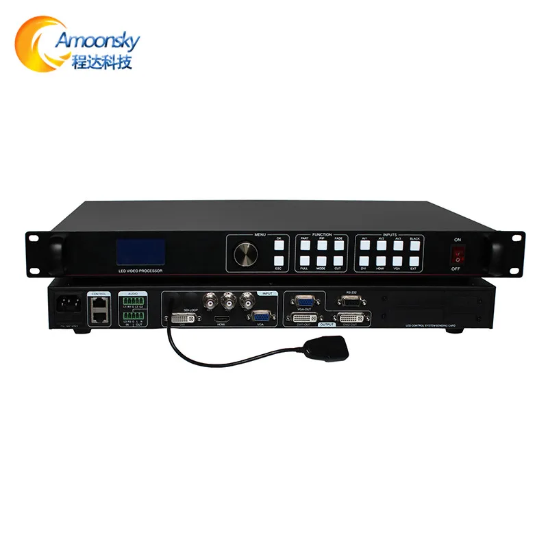 US $315.00 WIFI Video Processor With Audio Support Linsn Ts802d Controller For Meeting Room Screen Indoor