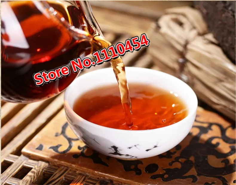  Ripe Pu'er 250g Chinese Ancient Tree Pu-erh Tea Puer Tea Brick 1980 Year Shu Pu-erh Yunnan pu erh Tea Pu Er Cha 