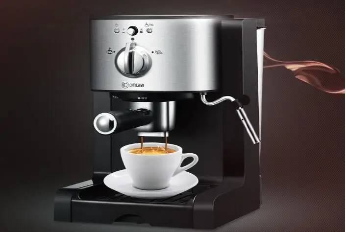 

china guandong DL-KF500 Donlim espresso machine semi automatic high-pressure pump italian coffee maker 20Bar 1L 110-220-240v