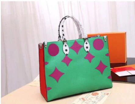 

Fashion women's single shoulder bag Large size neverful bag made of real leather bag for women onthego on the famous bag