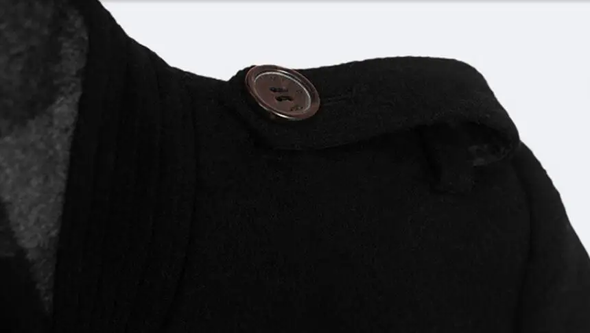 Manteau Moralité À Cultiver Court S En Laine Mode Femmes Chaude Nouvelle Revers 2019 Avec Boutonnage 3xl Double Printemps Sa Noir 17xTF