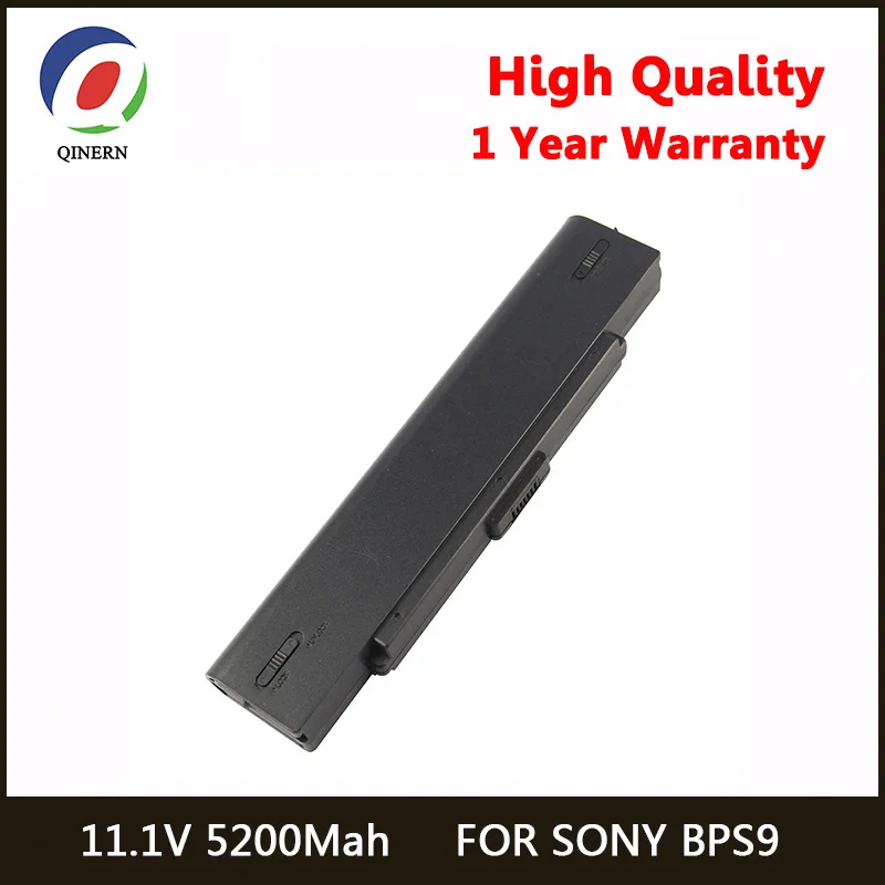 

QINERN battery battery For SONY Notebook 11.1V 5200MAh VAIO VGN-AR53DB VGN-AR73DB Laptop Battery For SONY Business Battery