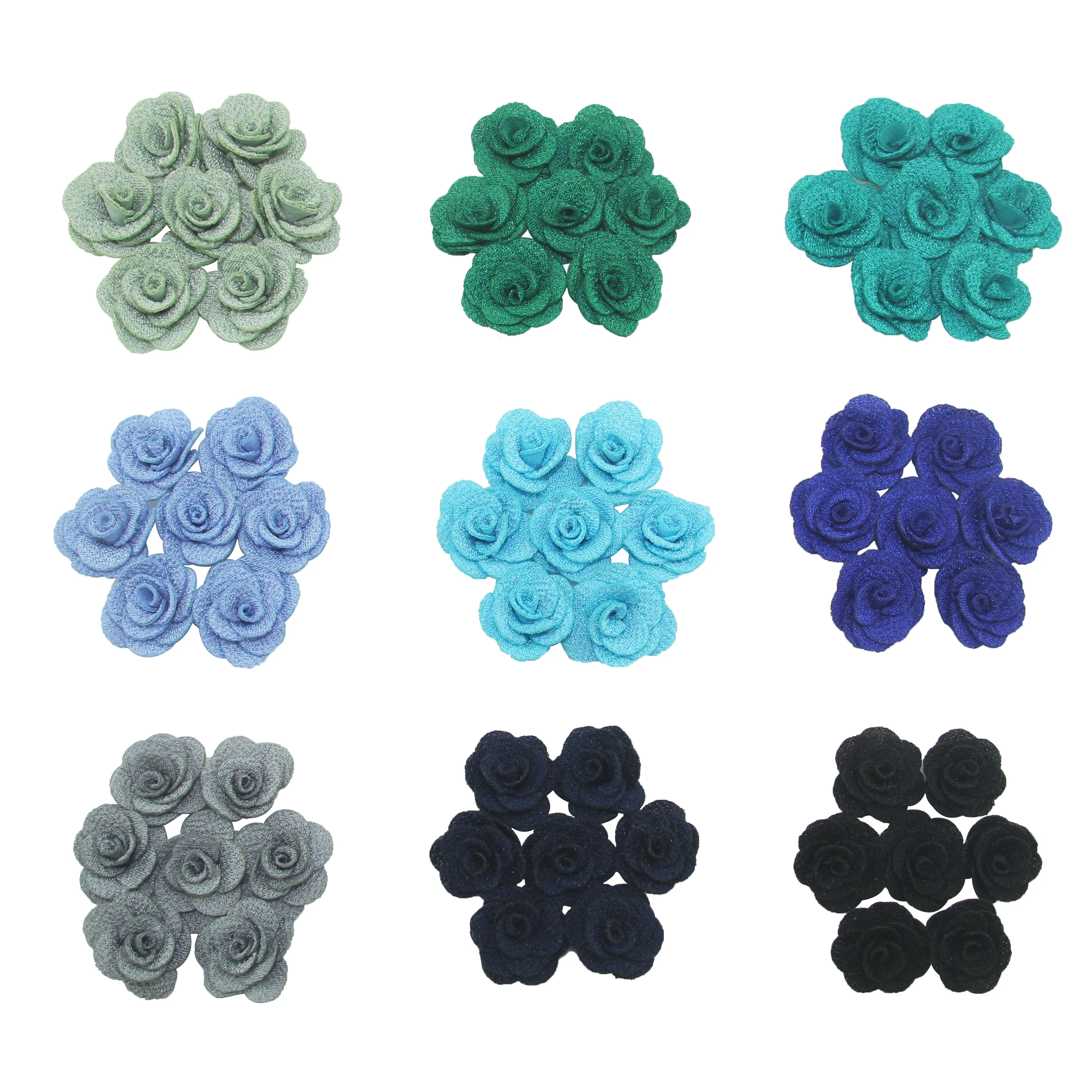 24-Piece Chiffon Camellia Flower Set for DIY Crafts and Home Decor