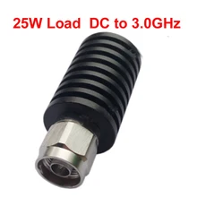 Телеком RF нагрузки 25 Вт Мощность DC-3Ghz кабель подачи N Мужской RF коаксиальный кабель jack 25 Вт Разъем кабель нагрузки адаптер