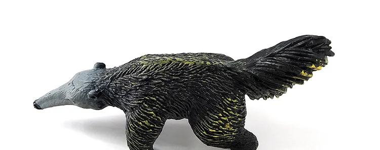 Имитация барсука Росомаха Anteater Beaver Bear фигурка животного домашний декор миниатюрное украшение для сада в виде Феи аксессуары