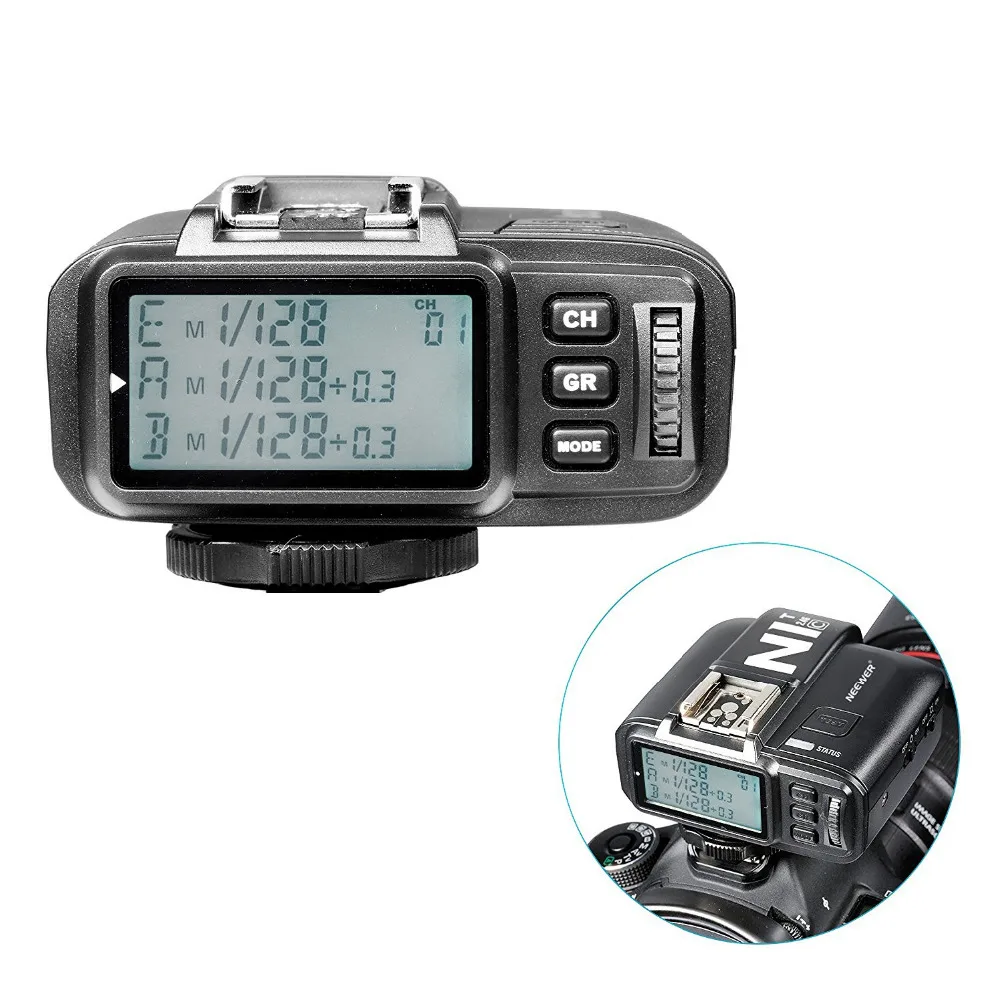 

Neewer N1T-C TTL 2.4G 32 Channels Wireless Flash Trigger Transmitter for Canon DSLR/Neewer NW880C NW850II NW860IIC/Godox TT685C