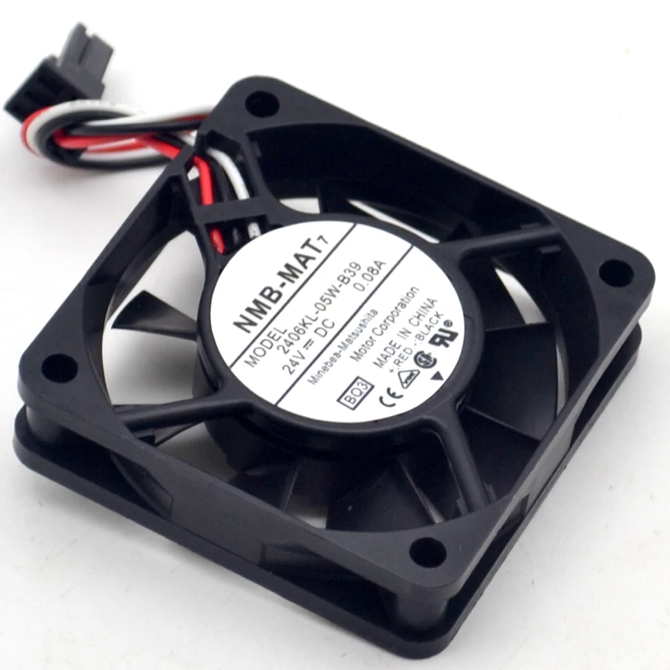 НМБ 2406KL-05W-B39 24V 0.08A 6 см 6015 вентилятор для быстрого охлаждения 3-провод