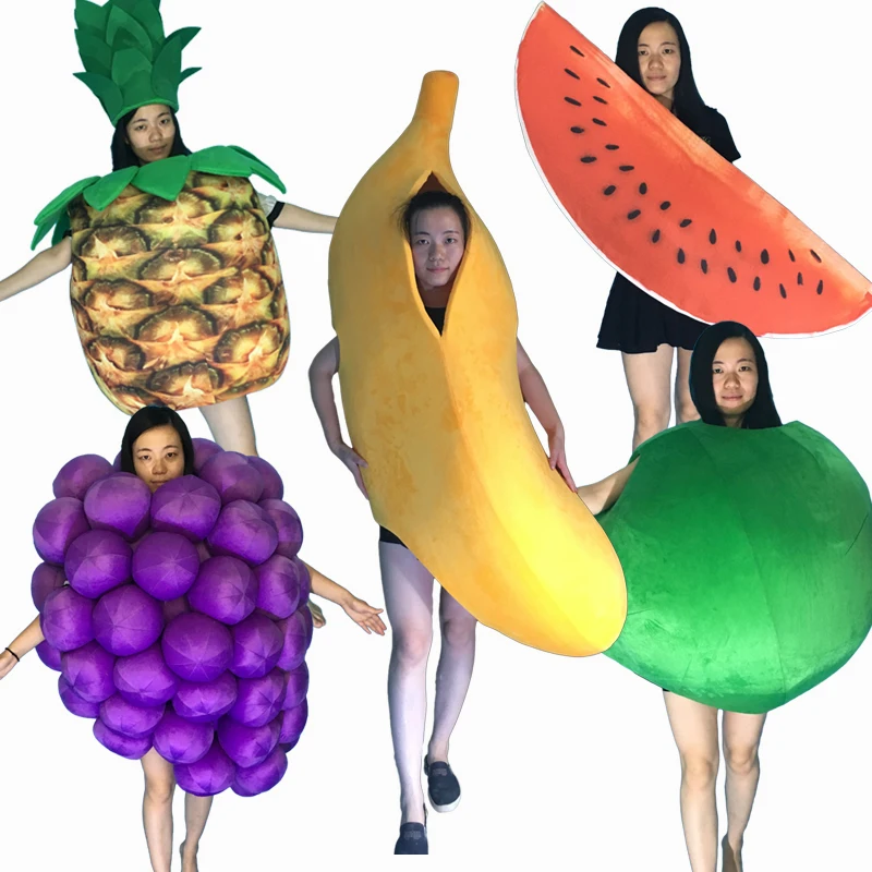 hot sale professional mascot costume adult size banana grape watermelon pineapple apple fruit mascot costume halloween - Banana Costume Halloween hot sale professional mascot costume adult size banana grape watermelon pineapple apple fruit mascot costume halloween - Banana Costume Halloween