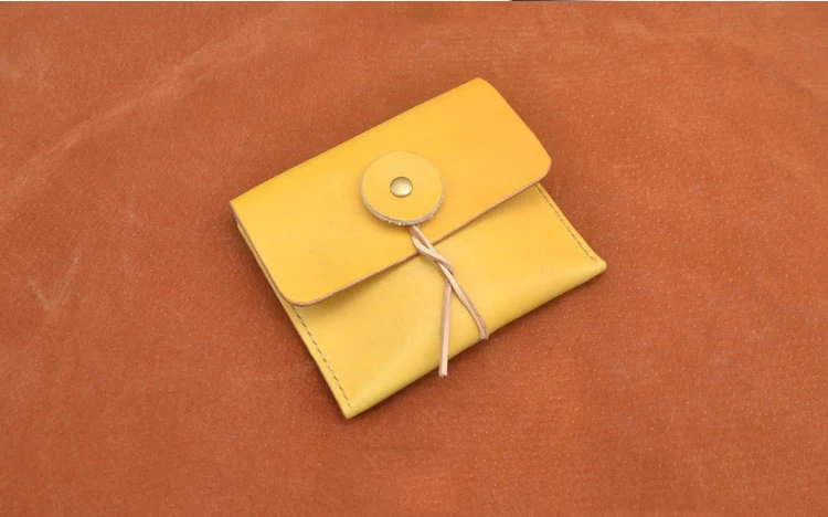Simple basic small name card coin bag leather craft sewing pvc template kit 2sets/lot