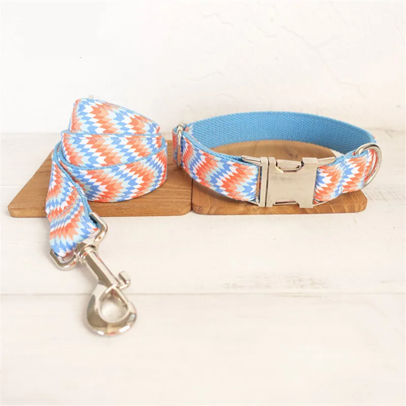 Buy CoolPaw Wave Pattern Style Pet Dog Collar Adjustable Zinc Alloy Buckle Dog