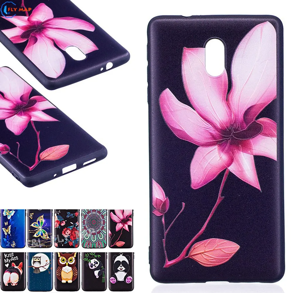 Emboss TPU Case For Nokia 3 TA-1032 TA-1020 TA-1028 Shell For Nokia3 TA 1032 1020 1028 Soft Silicone Phone Protector Cover Capa