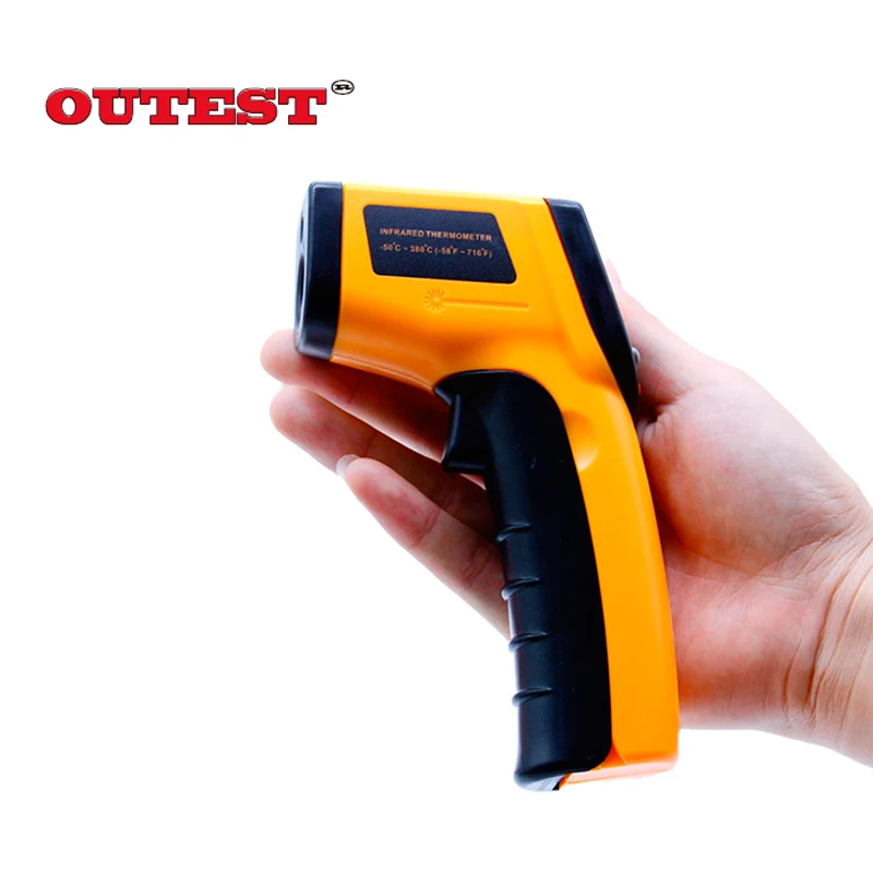 

Digital Infrared Thermometer non contact infrared thermometer Themperature Pyrometer IR Laser Point Gun -50~380 degree GM320