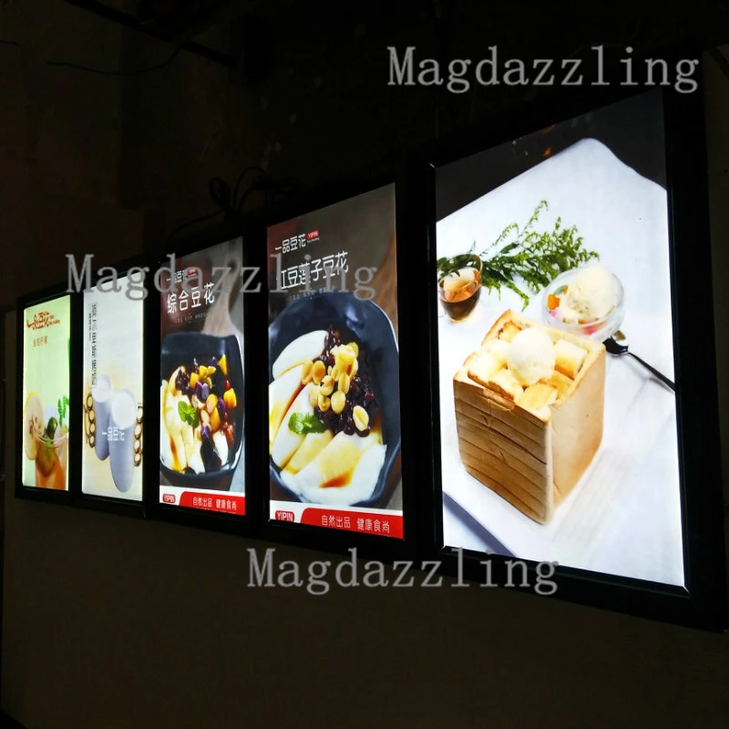 Led Menu Sign Boxes/fast Food Menu Boxes/tbakeaway Aluminum Frame Led ...
