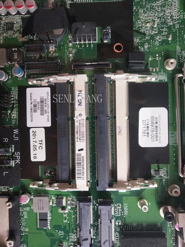 

647610-001 For HP Touchsmart 610 AIO Motherboard DA0WJ1MB6F0 LGA1155 Mainboard 100%tested fully work